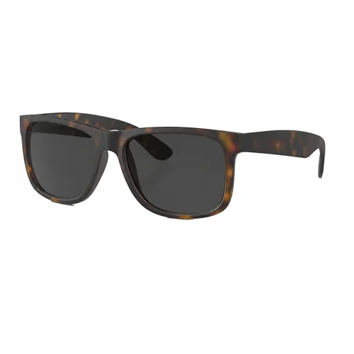 ROVQIRA Classic Ray-Ban Justin Classic Men's Sunglasses - Rubber Havana/Dark Grey Gradient Polarized