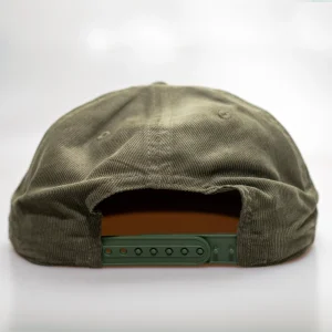 ROVQIRA Premium Arch Men's Corduroy Hat - Olive