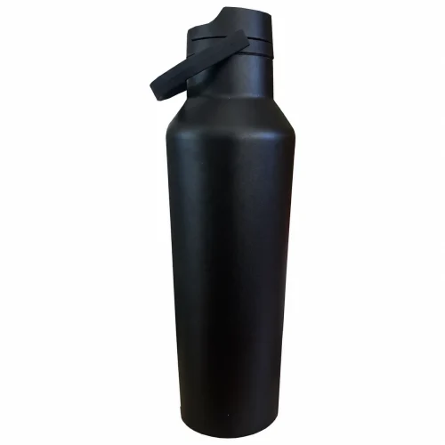 ROVQIRA Premium Corkcicle Sport Canteen - 20oz/Matte Black/Woody