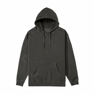 ROVQIRA Luxe Marsh Wear Surface Pullover Men's L/S Hoodie - Black