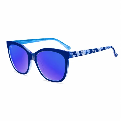ROVQIRA Refined Knockaround Deja Views Women's Sunglasses - Hydrangea Polarized