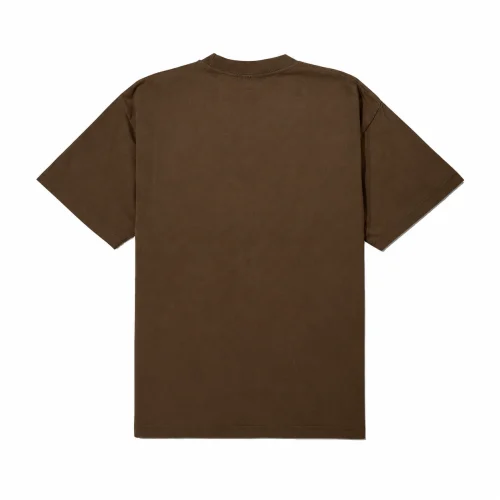 ROVQIRA Refined Marsh Wear Sawdust Heavyweight Men's S/S T-Shirt - Brown
