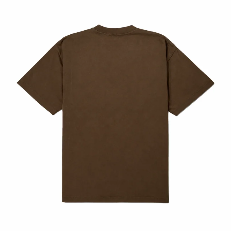 ROVQIRA Refined Marsh Wear Sawdust Heavyweight Men's S/S T-Shirt - Brown